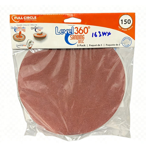 FCI SD150-5 8-3/4 150 Grit Sanding Disc for Radius 360 (5pk) LANC-163414