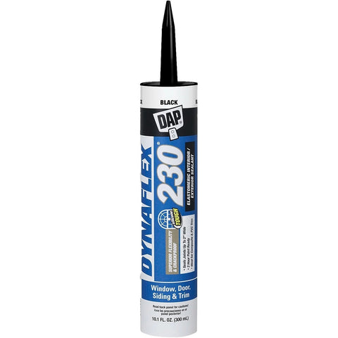 DAP 18280 10.1oz Black Dynaflex 230 Premium Elastomeric Sealant-12PK LANC-163826