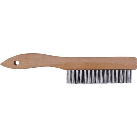 Dynamic 00402 4 x 16 Row Wood Shoe Handle Wire Brush-1PK LANC-164152