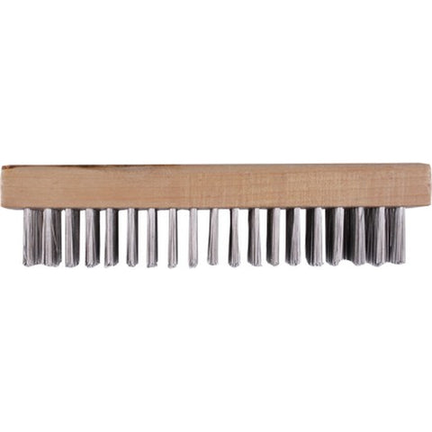 Dynamic 00405 6 x 19 Row Wood Block Wire Brush-1PK LANC-164154