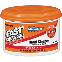Permatex 35013 14oz Fast Orange Cream Hand Cleaner w/Pumice Tub-1PK LANC-16455