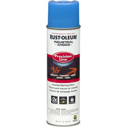 Rust-Oleum 205176 17oz Fluorescent Blue Water Base Inverted Tip Marker-1PK LANC-165728
