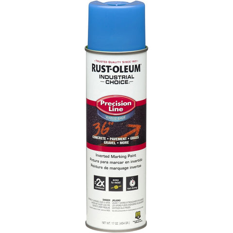 Rust-Oleum 205176 17oz Fluorescent Blue Water Base Inverted Tip Marker-1PK LANC-165728