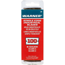 Warner 109 Single Edge Razor Blade Bulk 100Pk LANC-16757