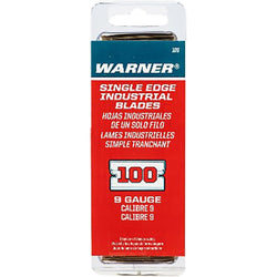 Warner 109 Single Edge Razor Blade Bulk 100Pk