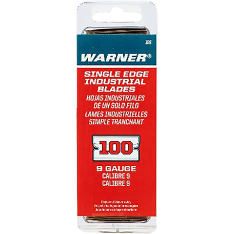 Warner 109 Single Edge Razor Blade Bulk 100Pk LANC-16757