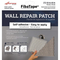 Fibatape FDW6838-U 6 x 6 Aluminum Perforated Wall & Ceiling Patch-1PK LANC-16778