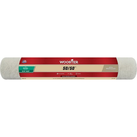Wooster R296 18 x 3/4 Nap 50/50 Roller Cover-1PK
