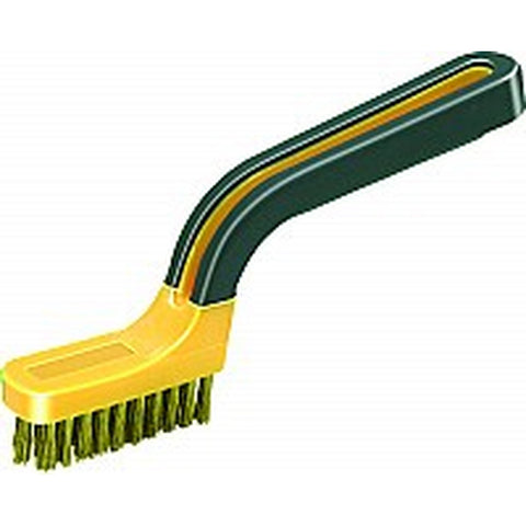 Allway BB1 Narrow Brass Stripper Brush w/Soft Grip Handle-1PK LANC-17174