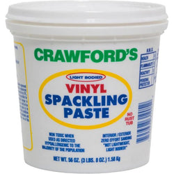 Crawfords 31905 qt Spackling Paste Plastic Container-1PK LANC-176367
