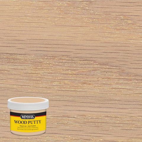 Minwax 13619 3.75oz Pickled Oak 960 Wood Putty-1PK