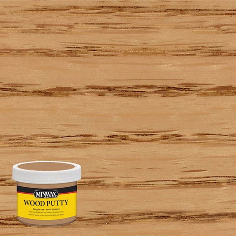 Minwax 13611 3.75oz Golden Oak 910 Wood Putty-1PK