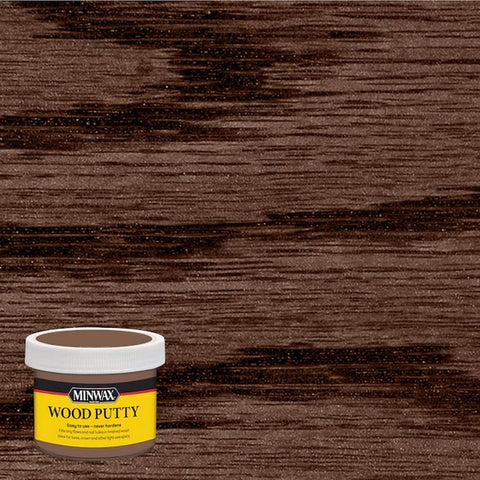 Minwax 13617 3.75oz Walnut 924 Wood Putty-1PK