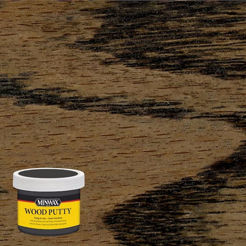 Minwax 13618 3.75oz Ebony 9718 Wood Putty-1PK