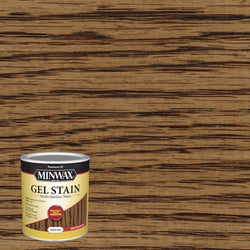 Minwax 66020 qt Aged Oak Semi-Transparent Gel Stain-1PK LANC-17655