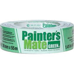 Shurtape 671372 24mm x 55m (0.94 x 60yd) Painter's Mate Green Masking Tape-1PK