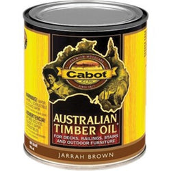 Cabot 3460 qt Jarrah Brown Australian Timber Oil Natural-1PK LANC-177445