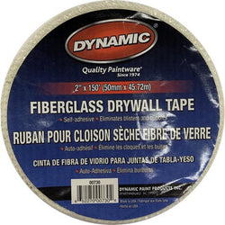 Dynamic 00730 2 x 150' White Self Adhesive Mesh Drywall Tape-1PK LANC-177492
