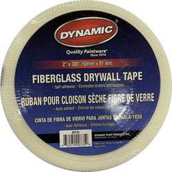Dynamic 00735 2 x 300' White Self Adhesive Mesh Drywall Tape-1PK LANC-177493