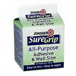 Zinsser 62008 8 oz. Suregrip All Purpose Powder Adhesive & Wall Size-1PK