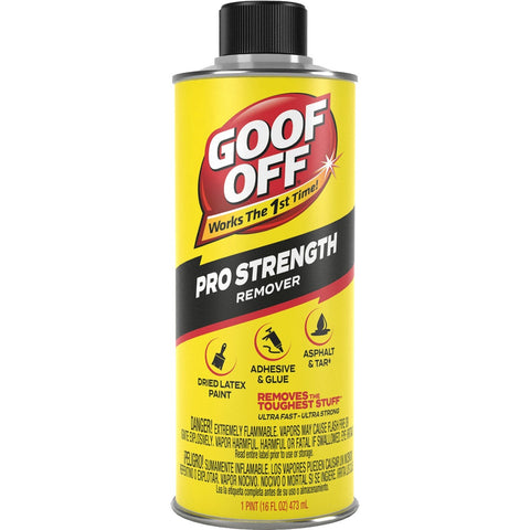 Goof Off FG653 16oz Pour Pro Strength Remover-1PK LANC-178107