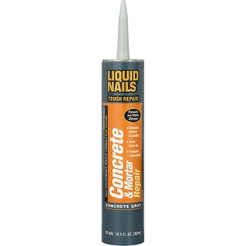 Liquid Nails CR-805 10oz Gray Concrete Repair-12PK LANC-178920