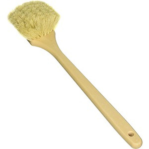 DQB 11672 20 White Tampico Utility/Pot Scrub Brush Poly Handle-1PK LANC-17909