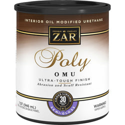 Zar 36112 Qt Semi Gloss Poly OMU Int Oil Modified Urethane-1PK