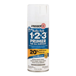 Zinsser 02008 13 oz. Bullseye 1-2-3 Primer Spray-1PK