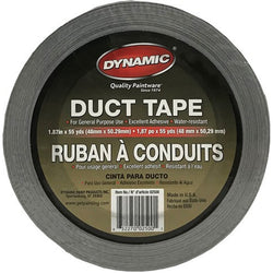 Dynamic 02500 1.87 x 55yd (48mm x 50.29m) Grey Utility Duct Tape-1PK LANC-181681