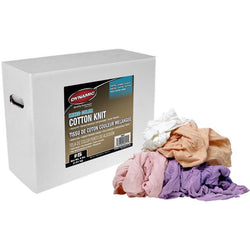 Dynamic 00623 #5 4lb Box Mixed Color Cotton Knit Wiping Cloth-1PK LANC-181782