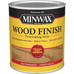Minwax 70004 qt Ipswich Pine 221 Semi-Transparent Stain-1PK LANC-181