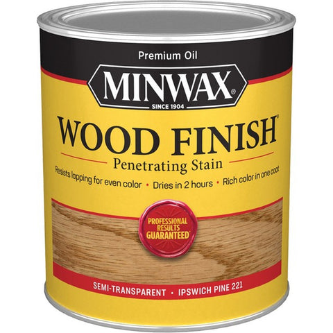 Minwax 70004 qt Ipswich Pine 221 Semi-Transparent Stain-1PK LANC-181