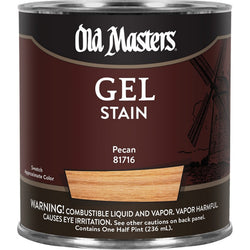 Old Masters 81716 1/2pt Pecan Gel Stain Classics-1PK LANC-182298