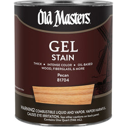 Old Masters 81704 qt Pecan Gel Stain Classics-1PK LANC-182304