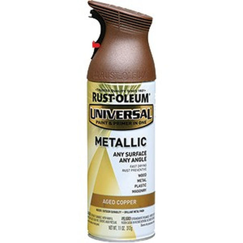 Rust-Oleum 249131 12oz Metallic Oil Rubbed Bronze Universal Spray Paint-1PK LANC-182587