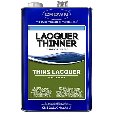 Crown CL.LVLT.M.41 1gal Lacquer Thinner (Low VOC)-4PK LANC-182878