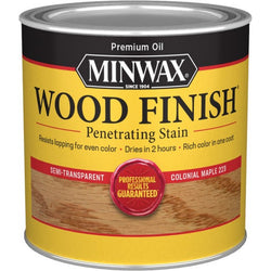 Minwax 22230 1/2pt Colonial Maple 223 Semi-Transparent Stain-1PK LANC-183
