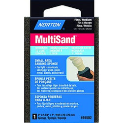 Norton 49502 4 x 2-3/4 x 1 MultiSand Fine/Med Sponge-1PK LANC-18538