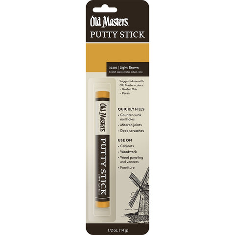 Old Masters 32403 Light Brown Putty Stick-1PK