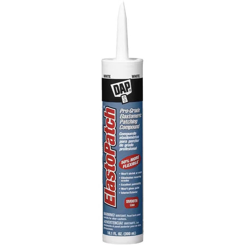 DAP 12286 10.1oz Off White ElastoPatch Textured Flexible Patching Compound 12/pk LANC-18681