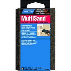 Norton 00936 4-7/8 x 2-7/8 x 1 MultiSand Med/Coarse Dual Angle Sponge-1PK LANC-18813