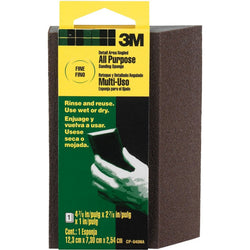 3M CP040-12-CC 2-7/8 x 4-7/8 x 1 Fine Single Angle Sanding Sponge-1PK LANC-18845