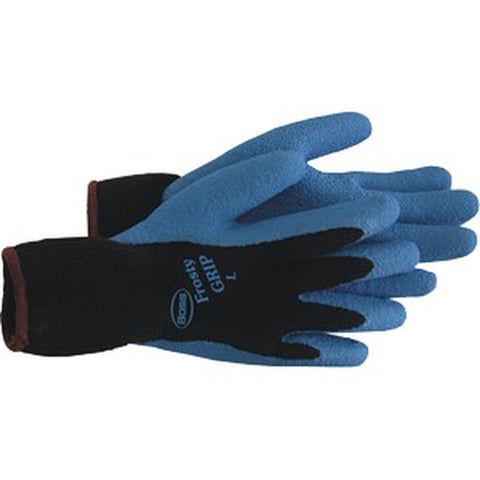 Boss 8439X XL Frosty Grip Blue Insulated Knit Latex Palm Glove-1PK LANC-188765