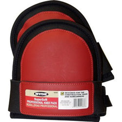 Hyde 09086 Knee Pad Soft w/ Red Stitch PVC-1PK LANC-18913