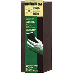 3M 910PSA-12-CC 2-7/8 x 8 x 1 Fine Extra Large Single Angle Sanding Sponge-1PK LANC-189330