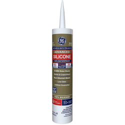 GE GE5070 10.1oz White Kitchen & Bath Silicone II Sealant (2812565)-12PK LANC-189803
