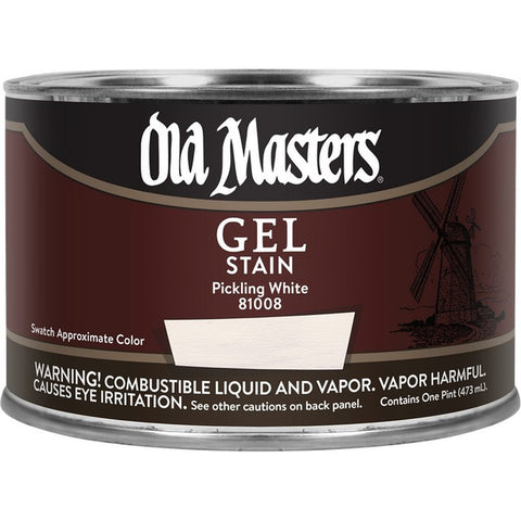 Old Masters 81008 pt Pickling White Gel Stain-1PK LANC-19057