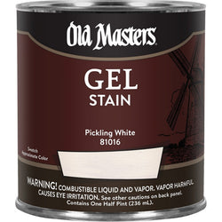 Old Masters 81016 1/2pt Pickling White Gel Stain-1PK LANC-19069