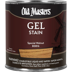 Old Masters 80816 1/2pt Special Walnut Gel Stain-1PK LANC-19072